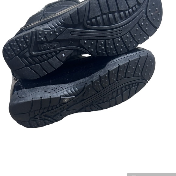 Totes Esther Waterproof Faux Fur Lined Ankle Winter Boot Size 9 - Picture 6 of 6